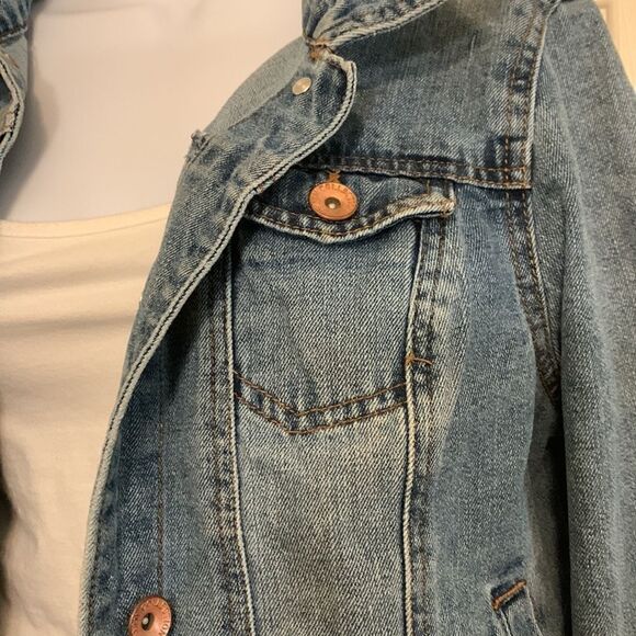 CI SONO, denim jacket, XL, distressed, excellent condition, great look - Picture 2 of 11